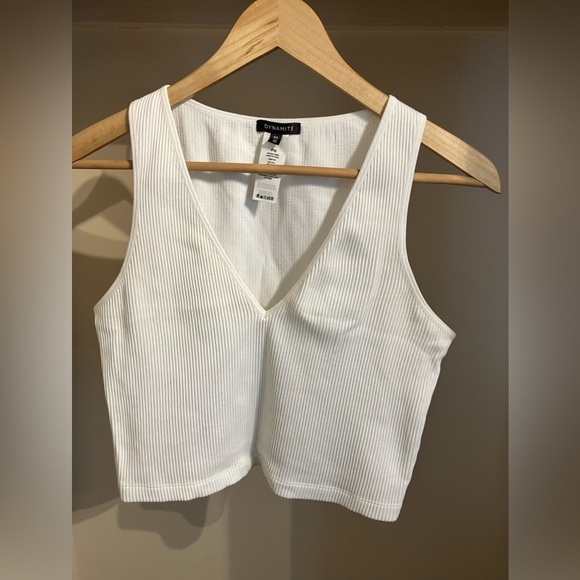 Dynamite Cropped Tank Top - Picture 1 of 3